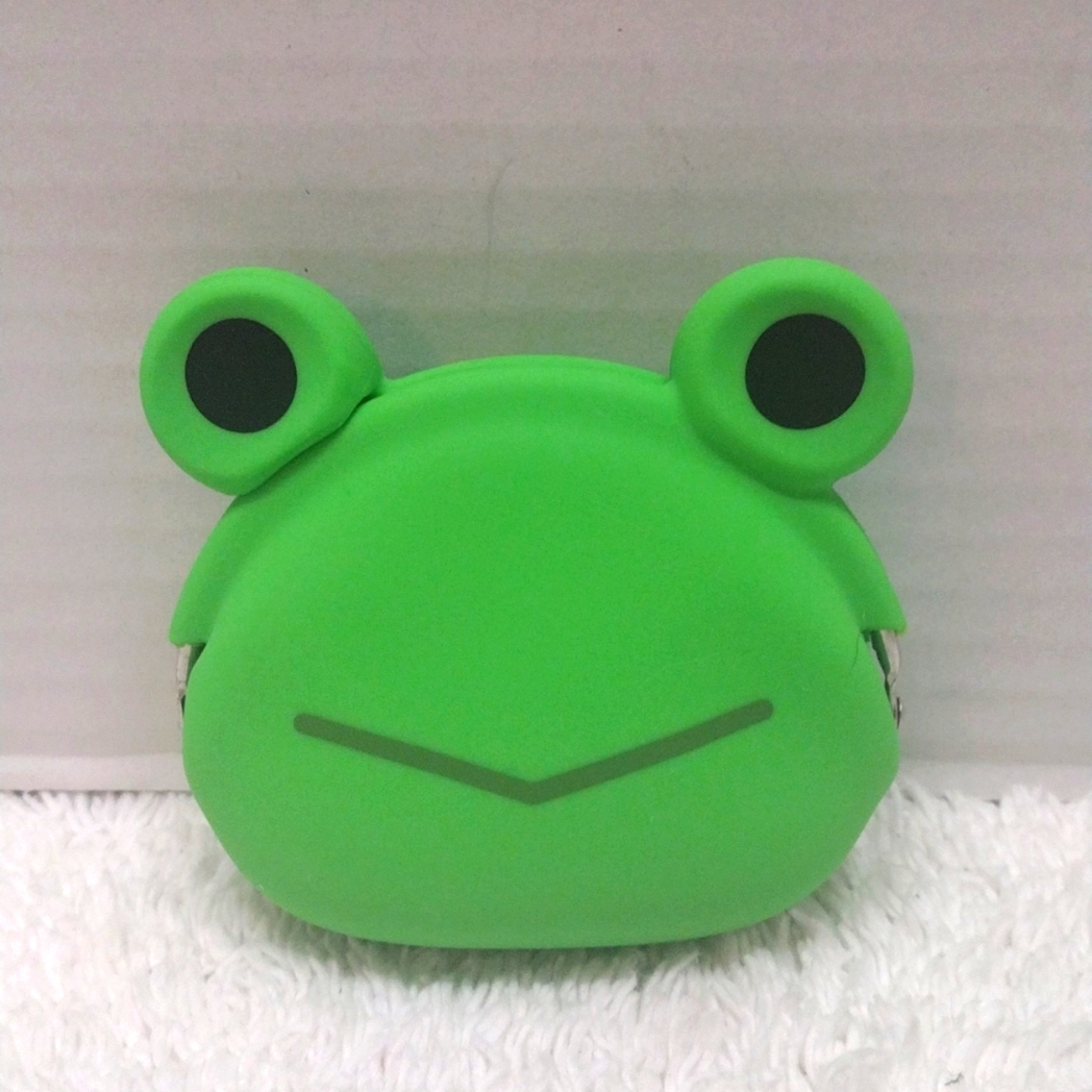 Frog Face P+G Design Silicon Coin Purse